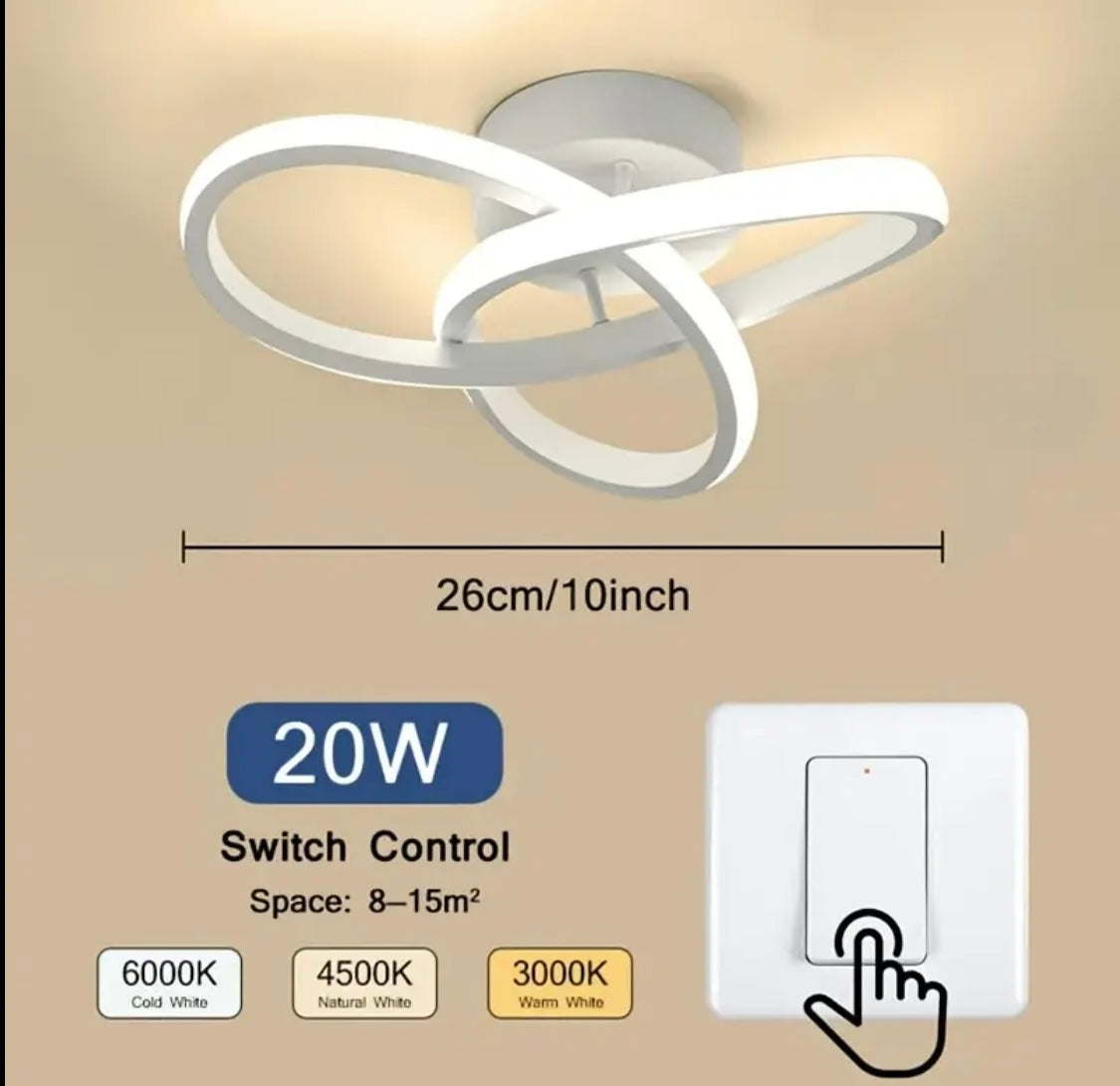 Luminaire LED Moderne pour Plafond
