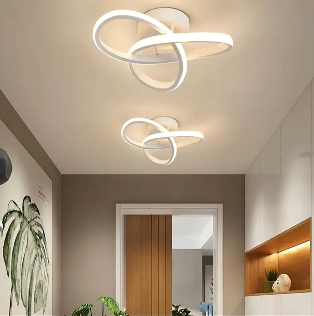 Luminaire LED Moderne pour Plafond